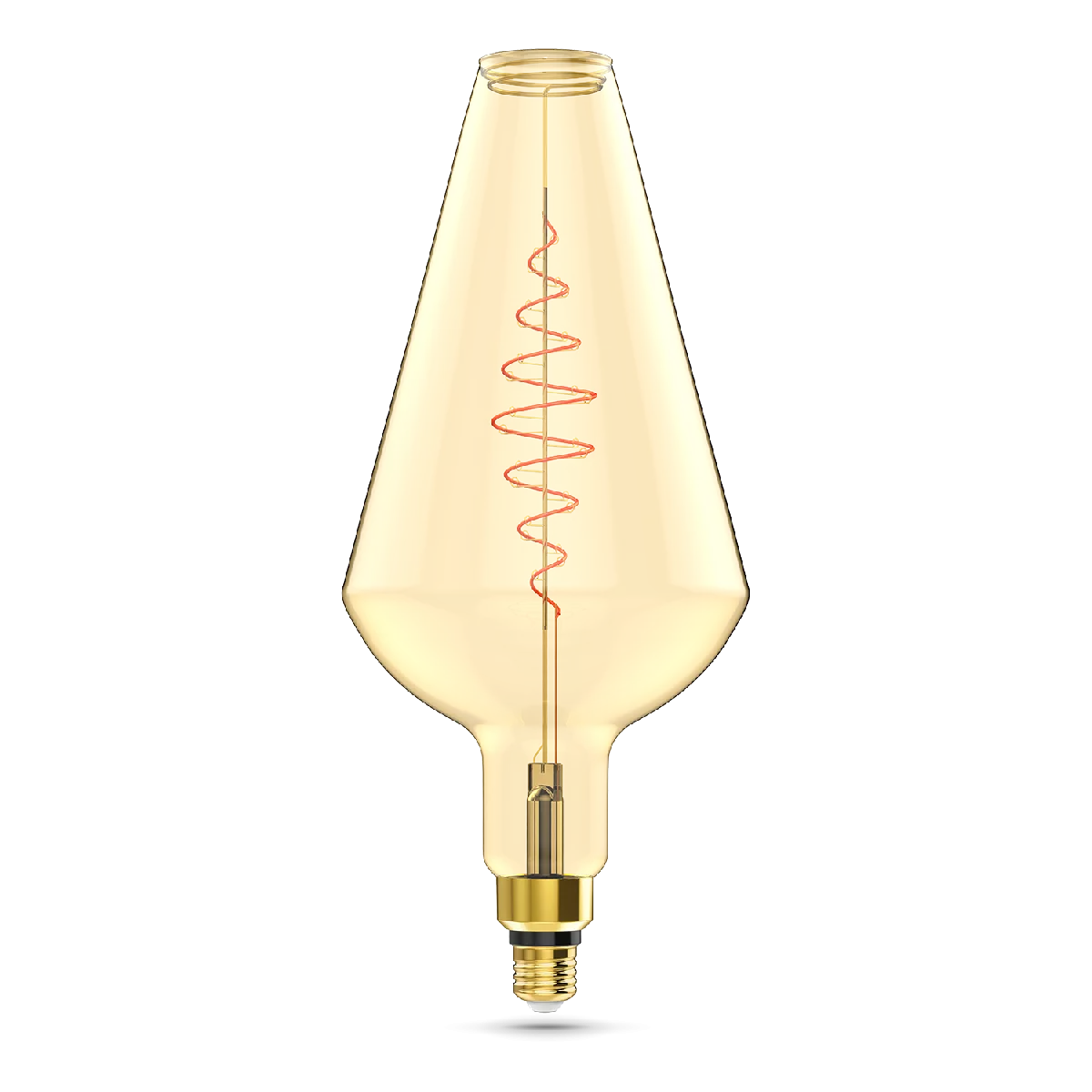 Лампа Gauss Filament Vase 8.5W 660lm 2000К Е27 golden flexible LED 1/2  купить в Краснодаре – «Описвет»