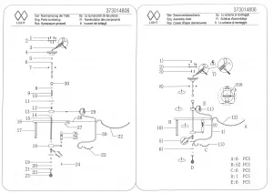 Потолочный светильник MW-Light Адель золотой 373014806