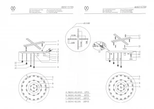 Потолочный светильник MW-Light Жаклин белый 465015709