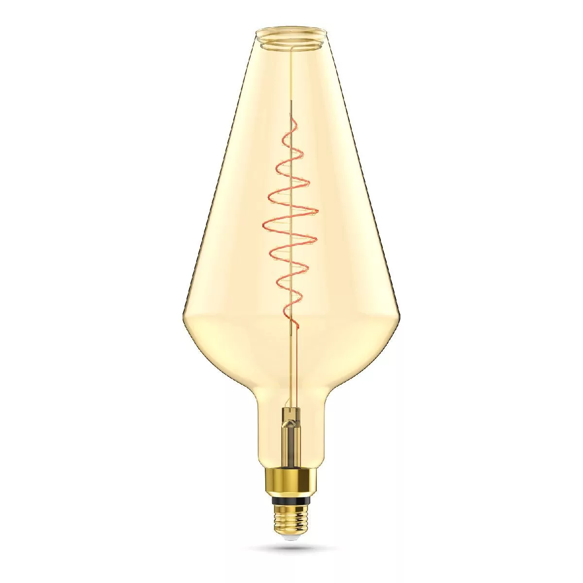 Лампа Gauss Filament Vase 8.5W 660lm 2000К Е27 golden flexible LED 1/2  купить в Краснодаре – «Описвет»