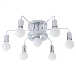 Люстра потолочная Arte Lamp GELO Белый A6001PL-7WH