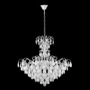 Люстра Crystal Lux SEVILIA SP9 SILVER