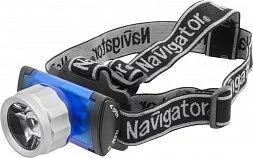 Фонарь Navigator 94 949 NPT-H02-3AAA налобн. 3 реж. 1LEDx1Вт, блист.