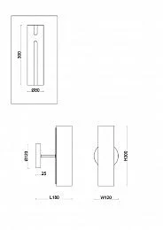 Настенный светильник (бра) Freya FR5368WL-02BS