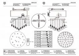 Потолочный светильник MW-Light Жаклин хром 465012718