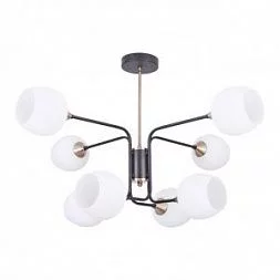 Потолочная люстра Arte Lamp SKAT Черный A3564PL-8BK