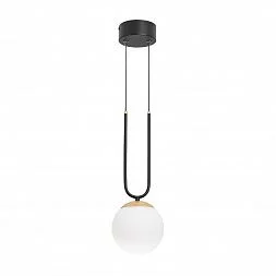 Светильник SP-BEADS-HANG-U-R130-10W Warm3000 (BK-GD, 275 deg, 230V) (Arlight, IP20 Металл, 5 лет)