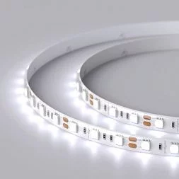 Лента RTW 2-5000SE 12V Cool 2x (5060, 300 LED, LUX) (Arlight, 14.4 Вт/м, IP65)