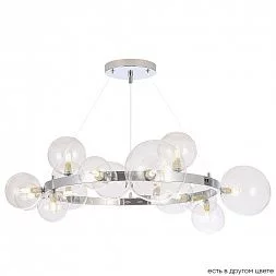 Люстра Crystal Lux AGATA SP15 V2 CHROME/TRANSPARENTE