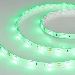 Светодиодная лента RTW 2-5000SE 12V Green (5060, 150 LED, LUX) (Arlight, 7.2 Вт/м, IP65) (016508)