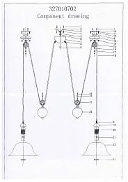 Потолочный светильник MW-Light Ника золотой 327010702