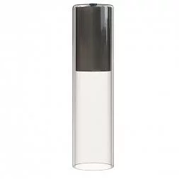 Плафон Nowodvorski Cameleon Cylinder M Transparent/Black 8541